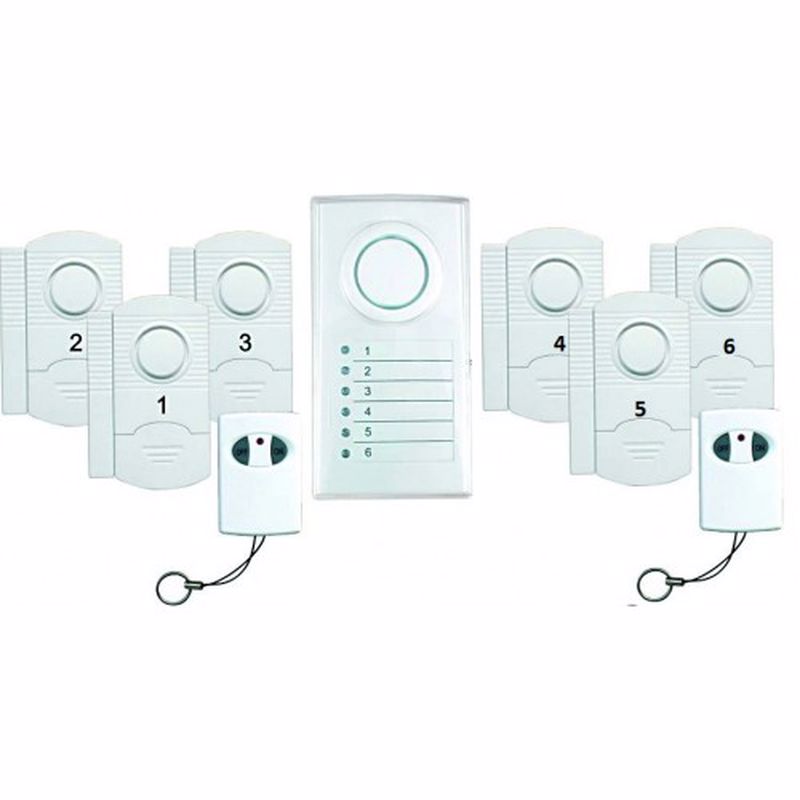 KUMANDALI 6 LI ALARM SİSTEMİ