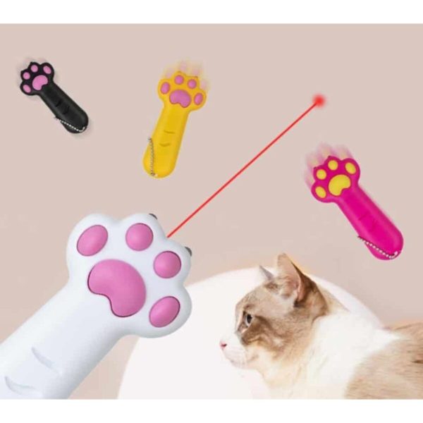 Yeni Model Pilli Lazer Kedi Çisi Tespit Lambası Uv Işık Kedi Lazeri