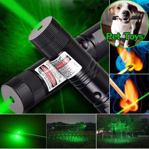 ŞARJLI 1000 MW YEŞİL LAZER