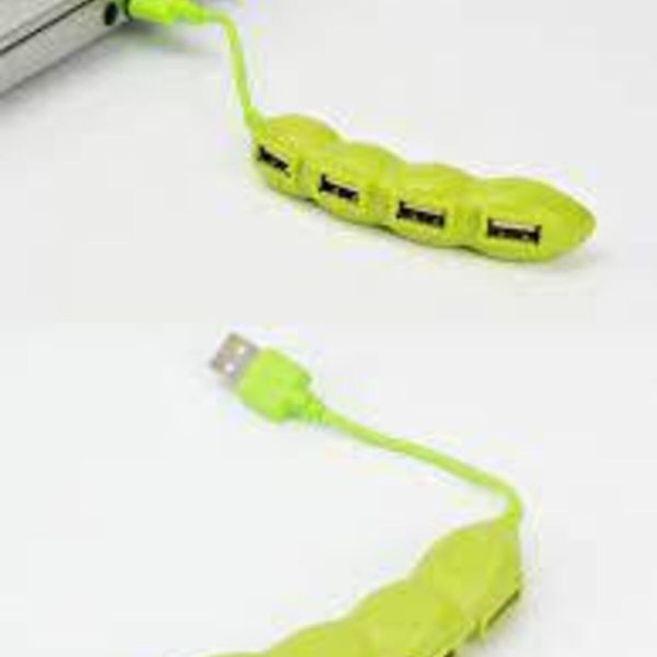 Yeşil Fasulye Usb Hub - Usb Çoklayıcı