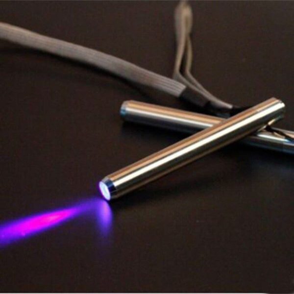 Uv Alüminyum Mini Kalem Fener Ultraviole Işık 365-395 Nm