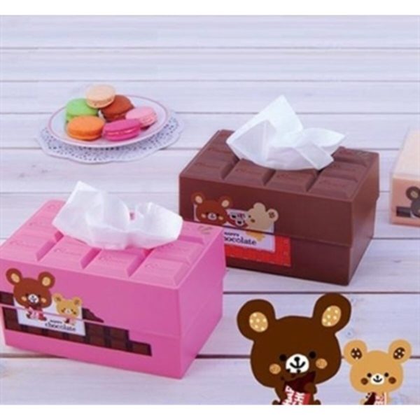 Çikolata Severlere Peçetelik - Selpaklık -dekoratif -hediyelik - Tissue Box -