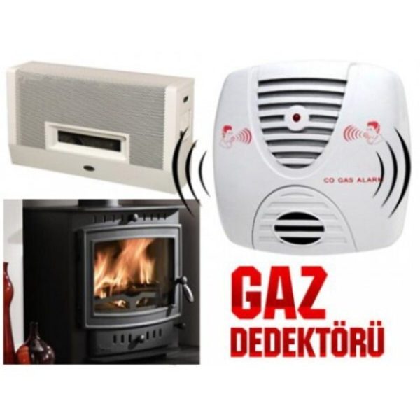 Gaz Alarmı - Gaz Dedektörü - Güvenlik Için Alarm Sistemi Gaz Alarmı