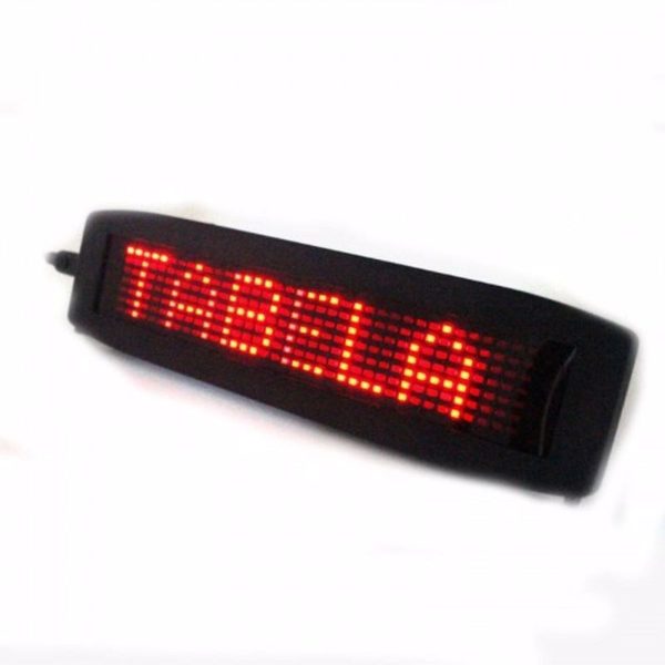 Led Işıklı Mini Tabela