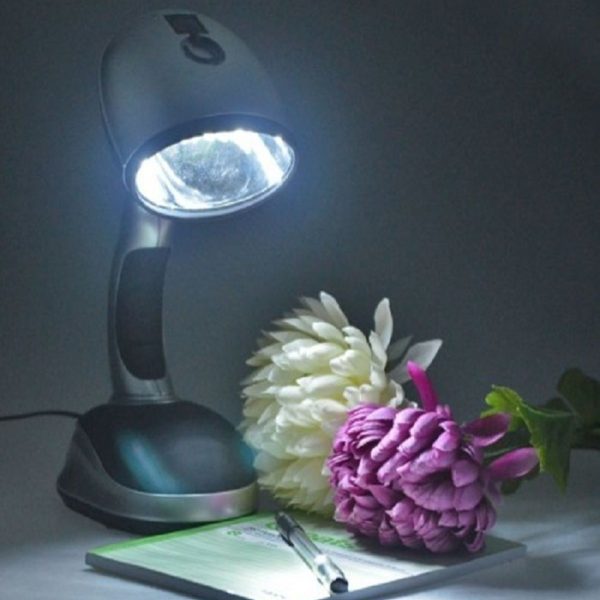 Ders çalışma lambası masa üstü çalışma lambası 30 ledli oynar başlıklı usb kablolu