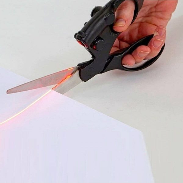 Lazer Terzi Makası Işaretleyici Lazerli Kumaş Kesim Makası Işıklı Makas