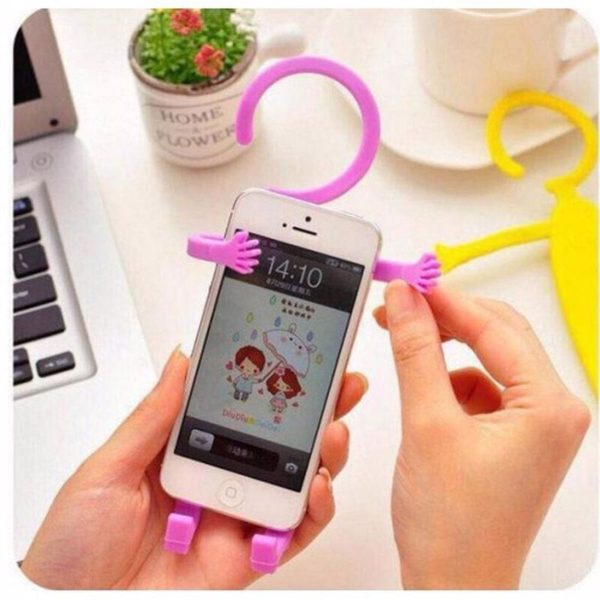 Adam Şeklinde Telefon Tutucu