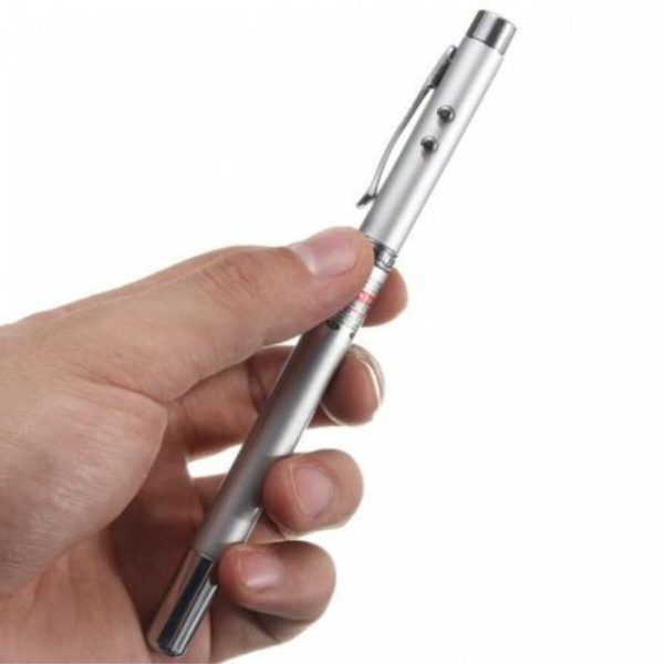 Öğretmenler- Doktorlar Için Hediyelik Lazer Kalem Sunum Kalemi Pointer + Led Işık