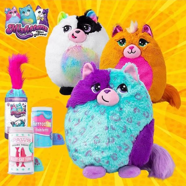 Süpriz pelüş kedi şişedeki kedi