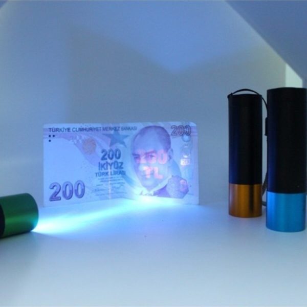 Para Kontrol Feneri Uv Işık Sahte Para Kontrol Cihazı