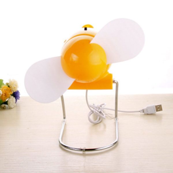 Usb + Pille Çalışa Bilen Fan Metal Ayaklı Vantilatör Fan