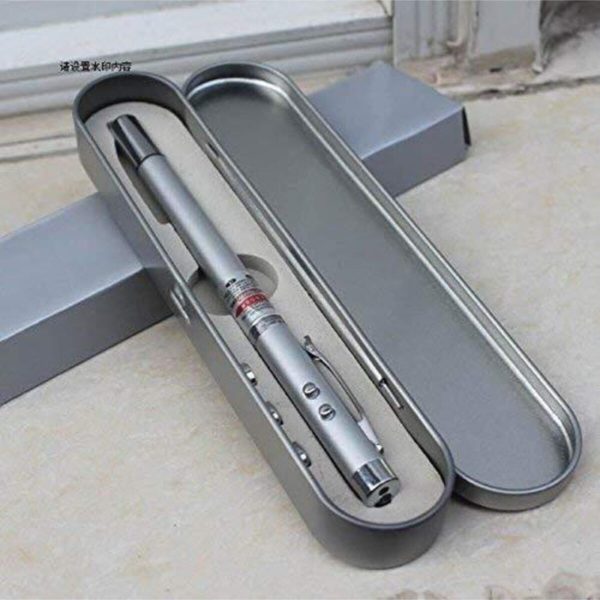 Öğretmenler- Doktorlar Için Hediyelik Lazer Kalem Sunum Kalemi Pointer + Led Işık