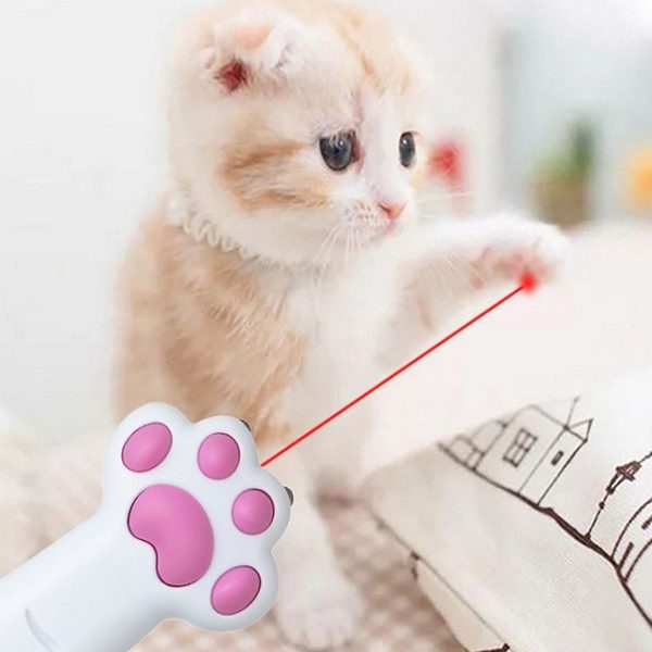 Fonksiyonlu kedi lazeri kedi idrarı tespit feneri kaliteli pilli kırmızı lazer