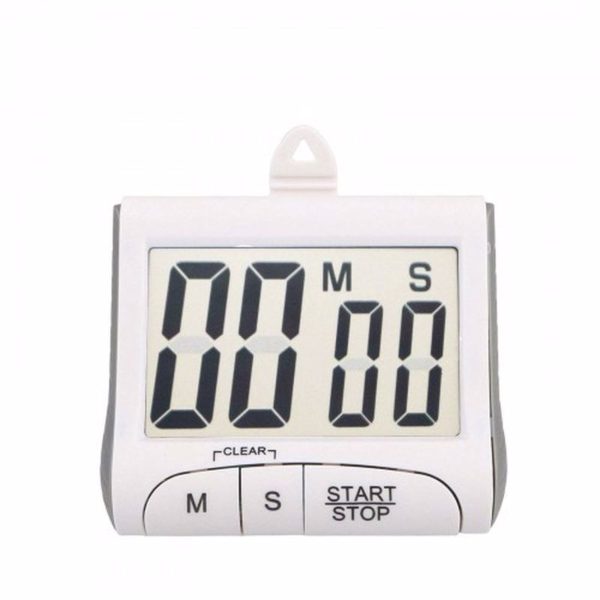 Dijital Zamanlayıcı Timer Geri Sayım Saati Yüksek Sesli