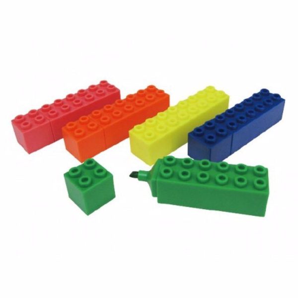 Lego Görünümlü Keçeli Kalem