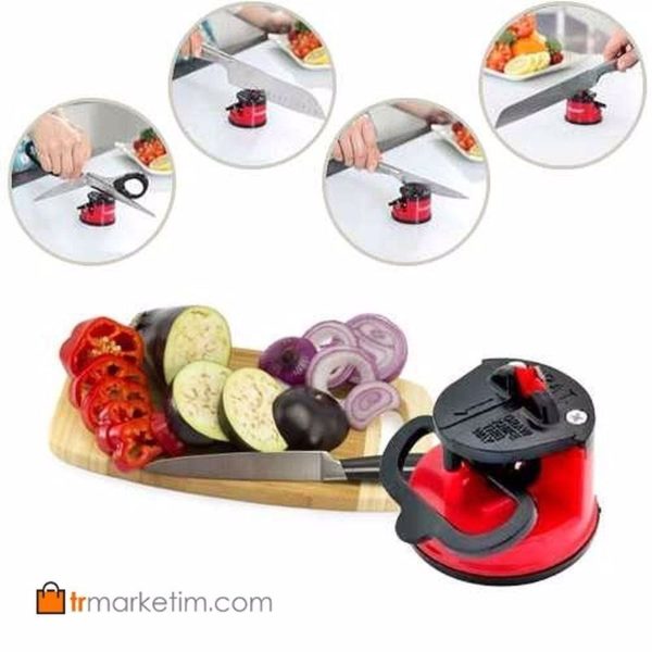 Vantuzlu Mini Bıçak Bileyici