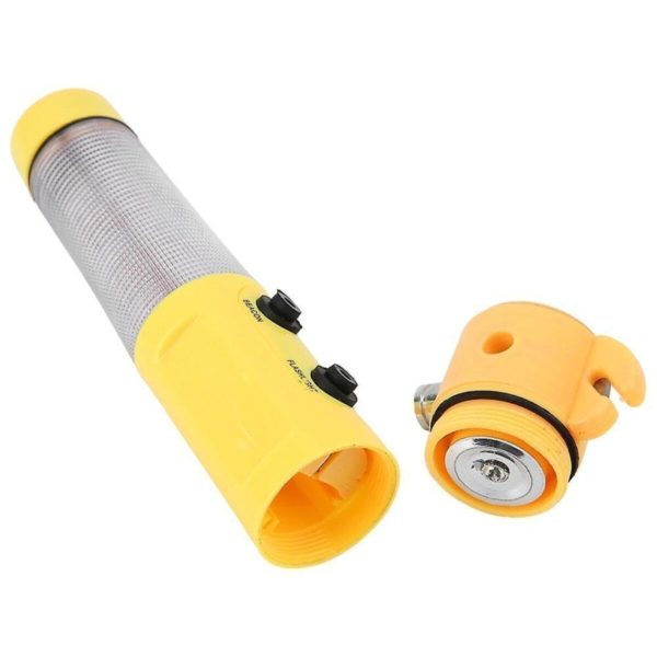 Araç Acil Durum Kiti-ikaz Lambası El Feneri Kemer Kesici Cam Kırıcı Çekiç (ESCAPE HAMMER) Mıknatıslı