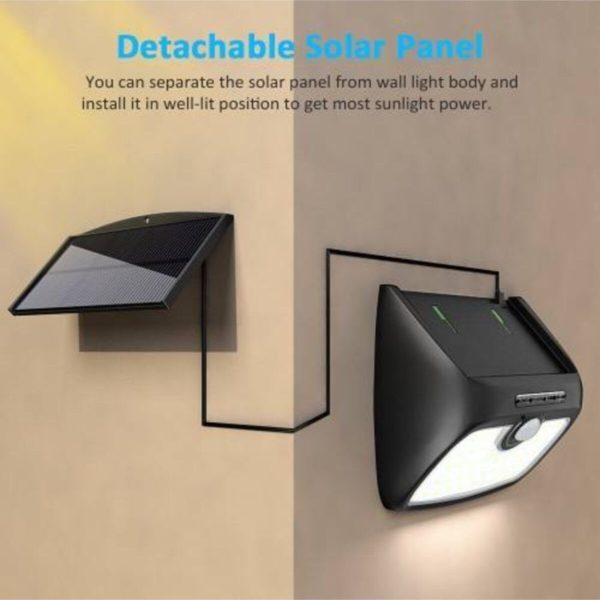 48 Ledli Solar Aydınlatma Güneş Enerjili Lamba Solar Gece Lambası Güneş Enerjili Gece Lambası