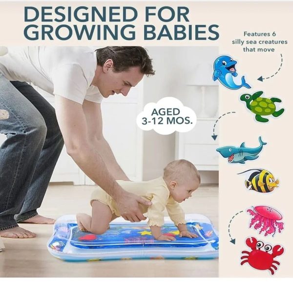 Bebek Su Oyun Matı (TUMMY TIME) Karın Üstü Aktivite Zamanı