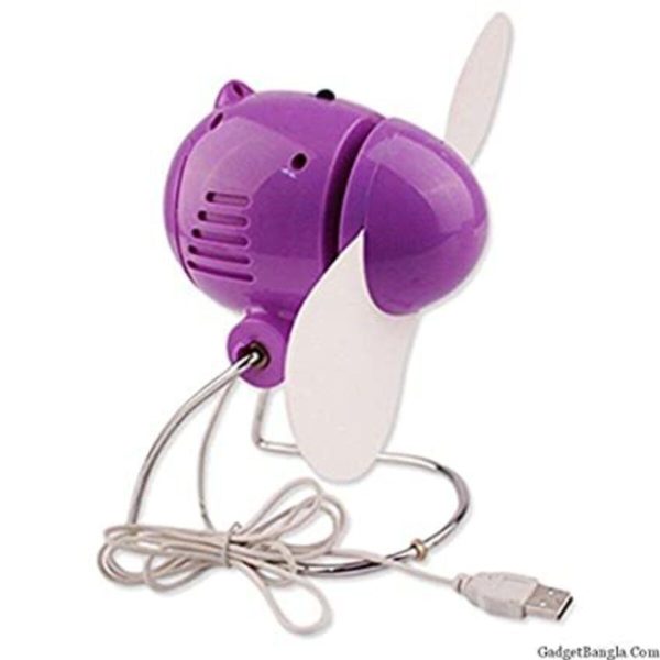 Mini Masa Üstü Vantilatör Usb Fan Pilli Masa Vantilatörü