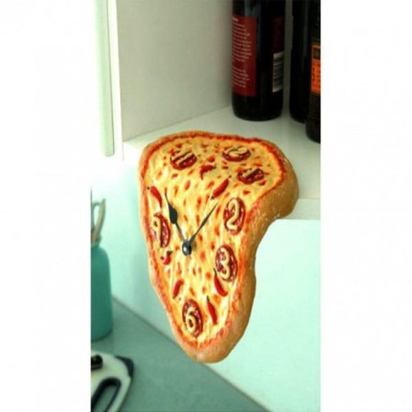 Eriyen Pizza Duvar Saati
