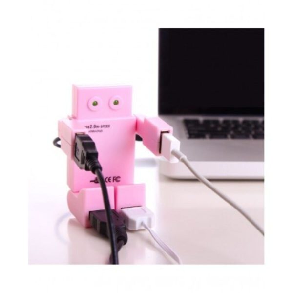 Usb Çoklayıcı Robot Şeklinde