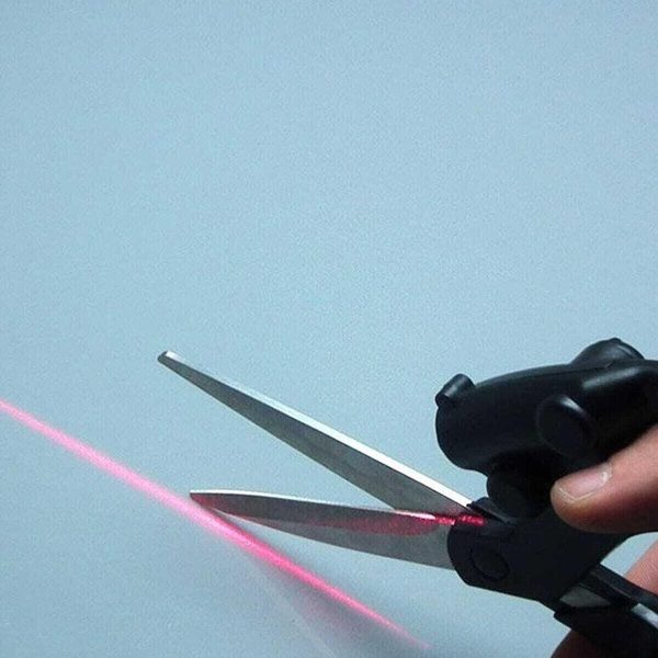 Yükek Kalite Kullanışlı Lazerli Ve Işıklı Çok Amaçlı Profesyonel Keskin Lazer Makas