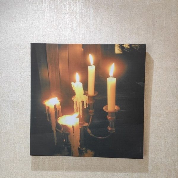 Dekoraif Mum Tabo Işıklı Yapay Mum Gece Lambası Sevgiliye Hediye