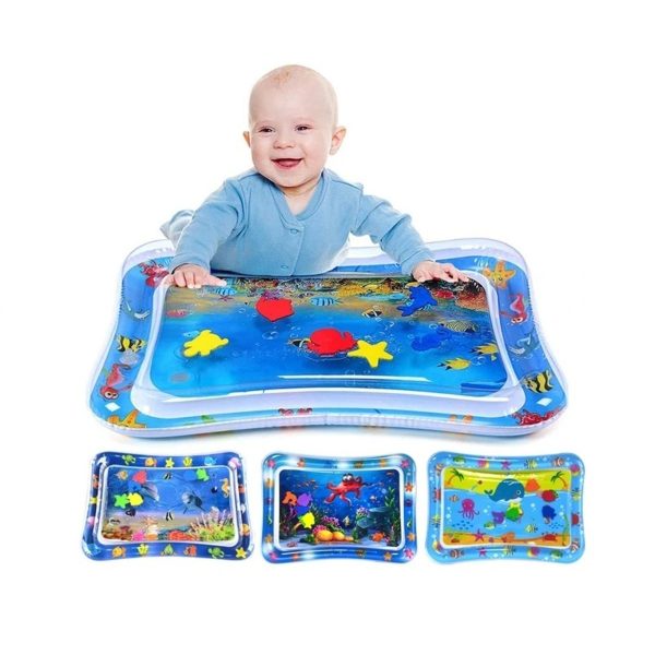 Bebek Su Oyun Matı Tummy Time Karın Üstü Aktivite Zamanı