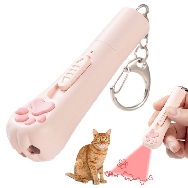 Mini anahtarlık lazer kedi lazeri oyuncak lazer