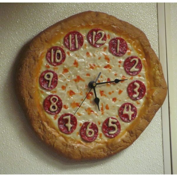 Pizza Duvar Saati