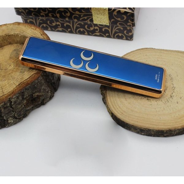 Kişiye Özel Usb Şarjlı Çakmak Üç Hilalli