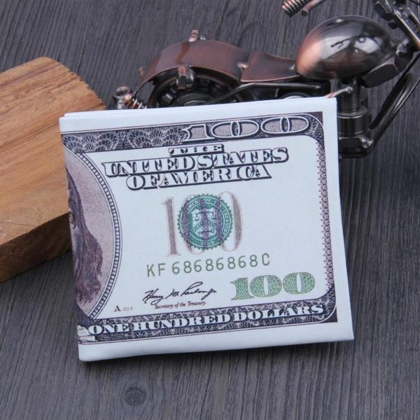 Dolar görünümlü cüzdan hediyelik cüzdan