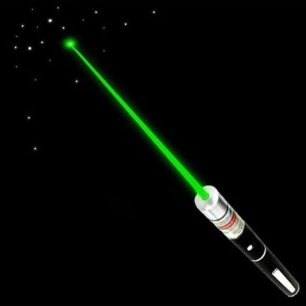 Beklemek Yok Aynı Gün Kargo- Tek Kafalı Kutusuz Yeşil Lazer 200 Mw Gücünde Lazer Pointer